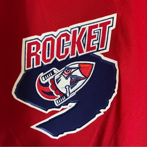 Rare!‎ Vintage Deadstock Prince Edward Island Rocket QMJHL Hockey Jersey CCM L - Picture 2 of 13